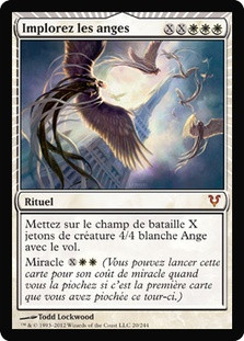 Entreat the Angels
Avacyn Restored - French
Single
Magic The Gathering