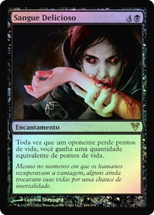 Exquisite Blood
Avacyn Restored (Foil) - Portuguese
Single
Magic The Gathering