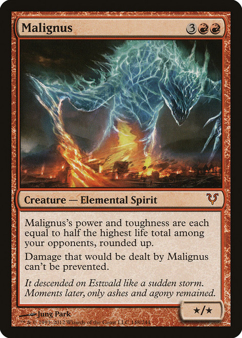 Malignus\nAvacyn Restored\nSingle\nMagic The Gathering