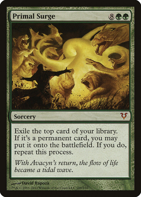 カジュアル EDH Primal Surge | Avacyn Restored - Japanese | Star City Games