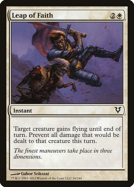Leap of Faith\nAvacyn Restored\nSingle\nMagic The Gathering
