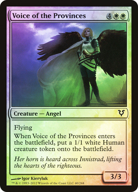 Voice of the Provinces\nAvacyn Restored\nSingle\nMagic The Gathering