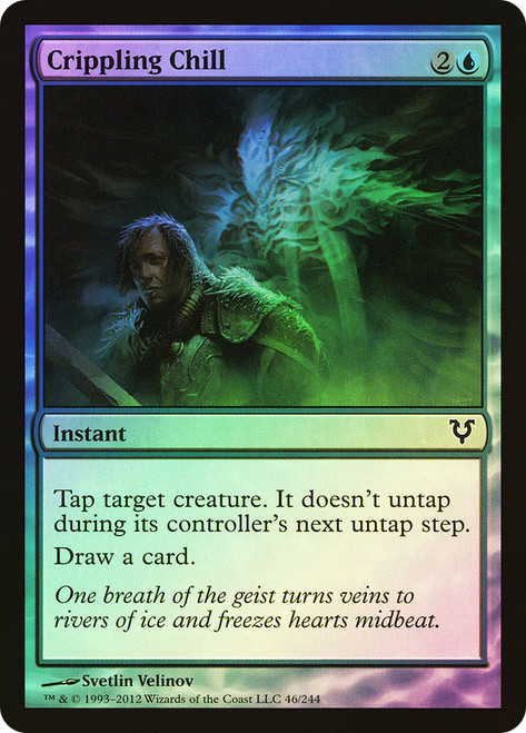 Crippling Chill\nAvacyn Restored\nSingle\nMagic The Gathering