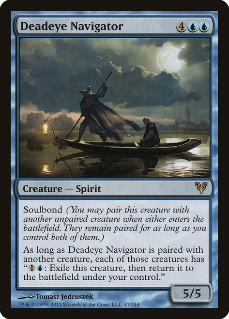 Deadeye Navigator\nAvacyn Restored\nSingle\nMagic The Gathering