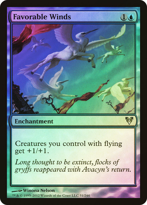 Favorable Winds\nAvacyn Restored\nSingle\nMagic The Gathering