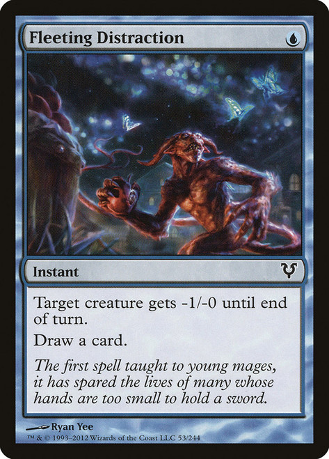Fleeting Distraction\nAvacyn Restored\nSingle\nMagic The Gathering
