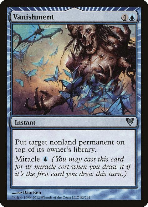 Vanishment\nAvacyn Restored\nSingle\nMagic The Gathering