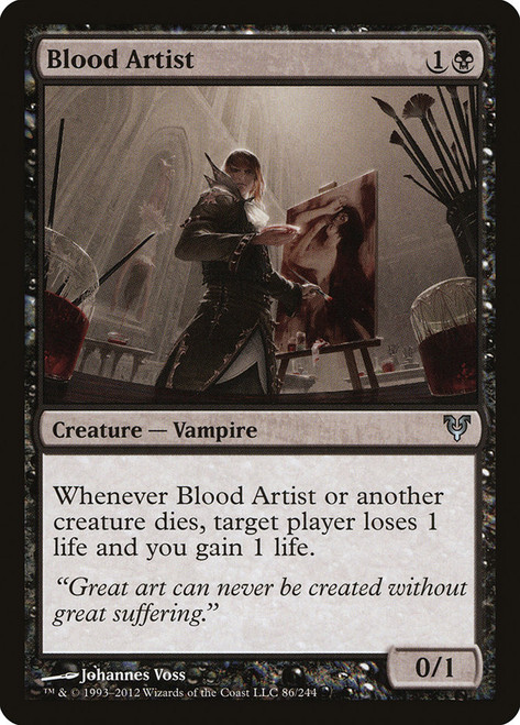 【サイン付】血の芸術家/Blood Artist プレイマット サイン付】血の芸術家/Blood Artist プレイマット Blood Artist
