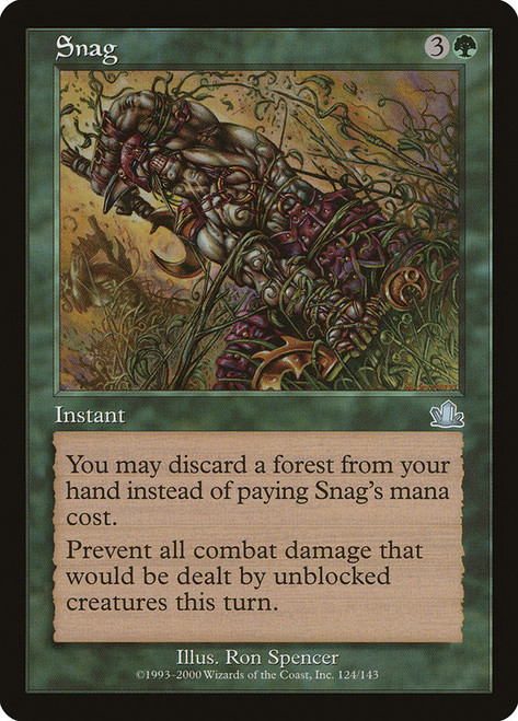 Snag\nProphecy\nSingle\nMagic The Gathering