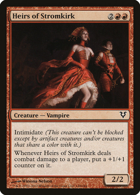 Heirs of Stromkirk\nAvacyn Restored\nSingle\nMagic The Gathering