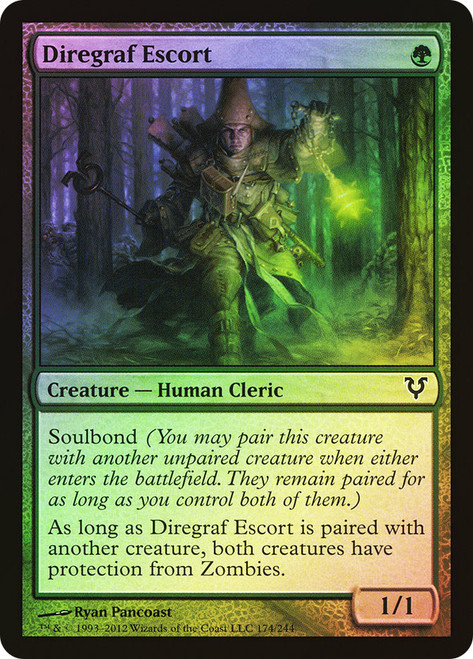 Diregraf Escort\nAvacyn Restored\nSingle\nMagic The Gathering