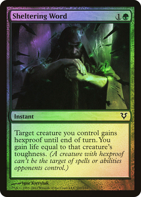 Sheltering Word\nAvacyn Restored\nSingle\nMagic The Gathering