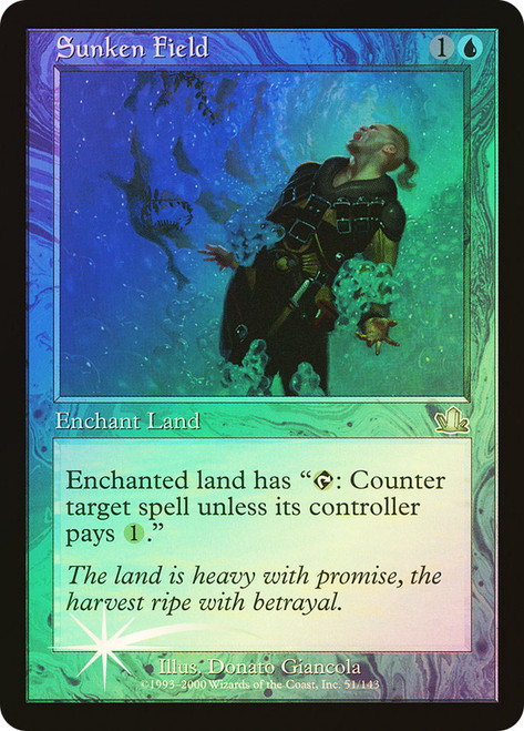 Sunken Field\nProphecy\nSingle\nMagic The Gathering