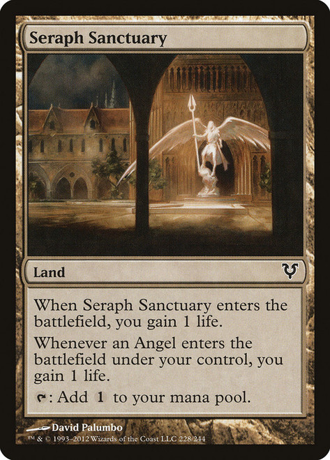 Seraph Sanctuary\nAvacyn Restored\nSingle\nMagic The Gathering