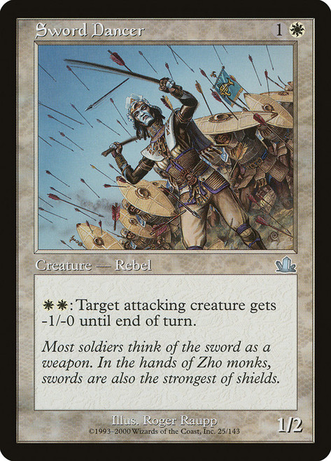 Sword Dancer\nProphecy\nSingle\nMagic The Gathering