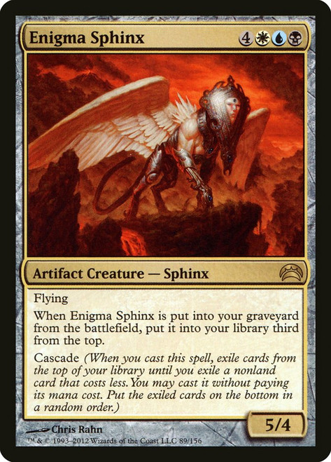 Enigma Sphinx\nPlanechase: 2012 Edition\nSingle\nMagic The Gathering