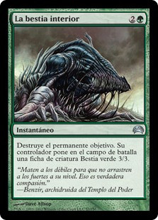 Beast Within
Planechase: 2012 Edition - Spanish
Single
Magic The Gathering