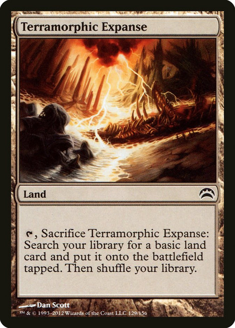 Terramorphic Expanse\nPlanechase: 2012 Edition\nSingle\nMagic The Gathering