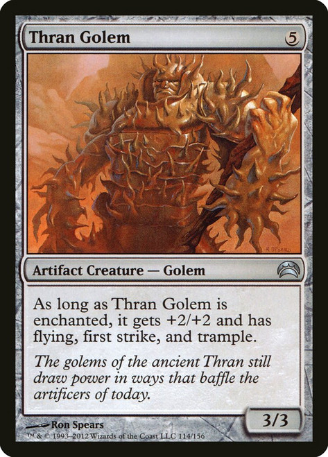 Thran Golem\nPlanechase: 2012 Edition\nSingle\nMagic The Gathering