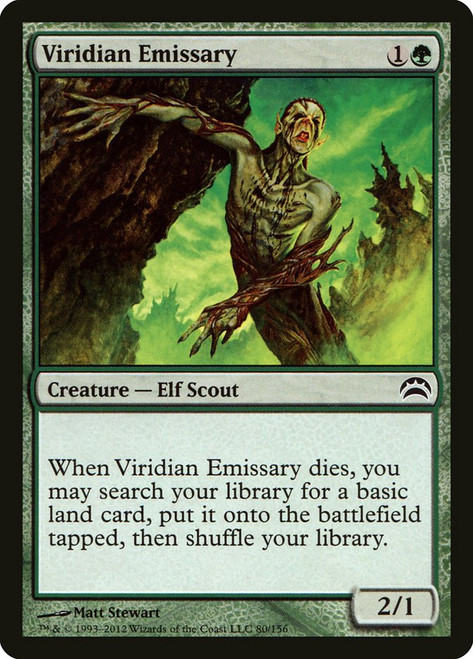 Viridian Emissary\nPlanechase: 2012 Edition\nSingle\nMagic The Gathering