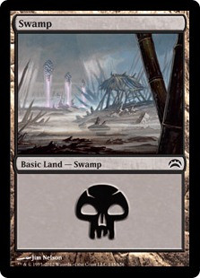 Swamp (#145)\nPlanechase: 2012 Edition\nSingle\nMagic The Gathering