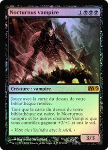 Vampire Nocturnus
Magic 2013 Core Set (Foil) - French
Single
Magic The Gathering