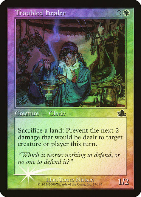 Troubled Healer\nProphecy\nSingle\nMagic The Gathering