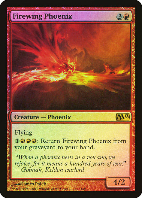 Firewing Phoenix\nMagic 2013 Core Set\nSingle\nMagic The Gathering