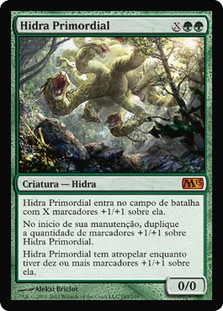 Primordial Hydra
Magic 2013 Core Set - Portuguese
Single
Magic The Gathering