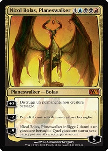 Nicol Bolas, Planeswalker
Magic 2013 Core Set - Italian
Single
Magic The Gathering