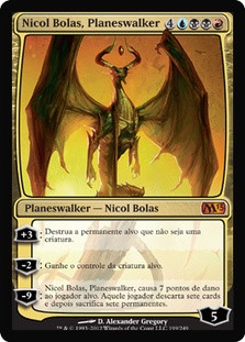 Nicol Bolas, Planeswalker
Magic 2013 Core Set - Portuguese
Single
Magic The Gathering