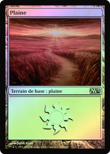Plains (#230)
Magic 2013 Core Set (Foil) - French
Single
Magic The Gathering