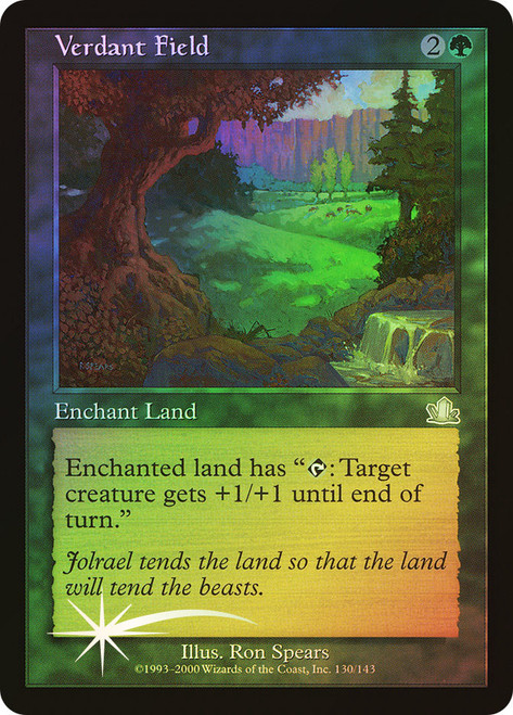Verdant Field\nProphecy\nSingle\nMagic The Gathering