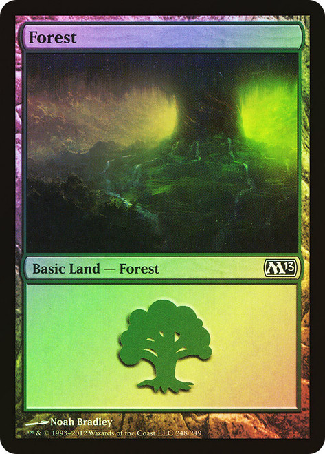 Forest (#248)\nMagic 2013 Core Set\nSingle\nMagic The Gathering