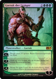 Garruk, Primal Hunter
Magic 2013 Core Set (Foil) - German
Single
Magic The Gathering
