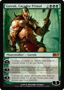 Garruk, Primal Hunter
Magic 2013 Core Set - Portuguese
Single
Magic The Gathering