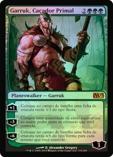 Garruk, Primal Hunter
Magic 2013 Core Set (Foil) - Portuguese
Single
Magic The Gathering
