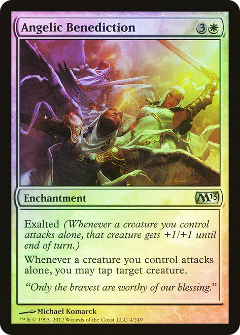 Angelic Benediction\nMagic 2013 Core Set\nSingle\nMagic The Gathering