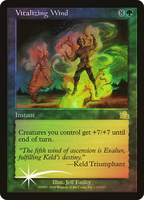 Vitalizing Wind\nProphecy\nSingle\nMagic The Gathering