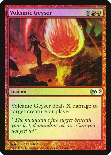 3th volcanic 4枚 英　mtg Volcanic Geyser | Magic 2014 | Star City Games