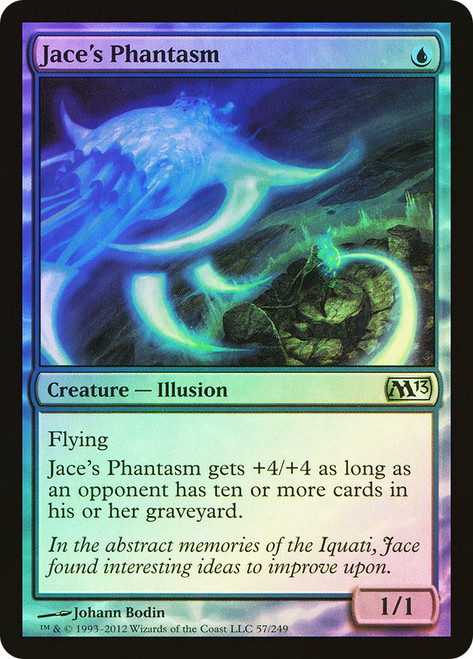 Jace's Phantasm\nMagic 2013 Core Set\nSingle\nMagic The Gathering