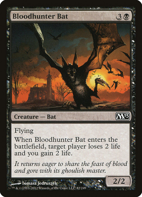 Bloodhunter Bat\nMagic 2013 Core Set\nSingle\nMagic The Gathering