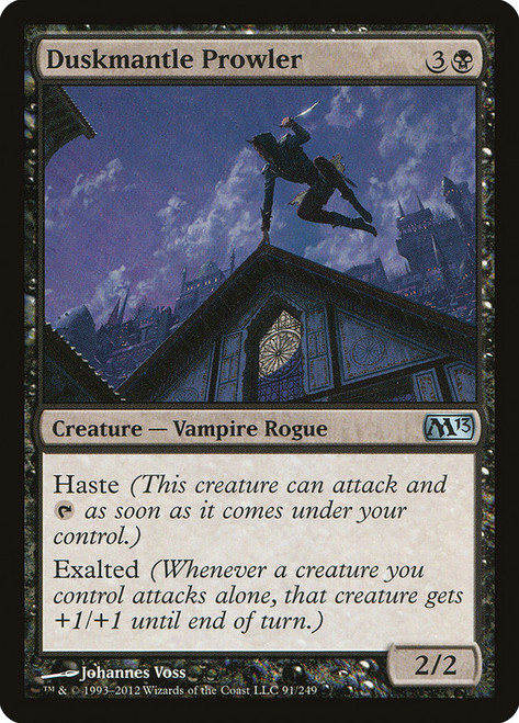 Duskmantle Prowler\nMagic 2013 Core Set\nSingle\nMagic The Gathering