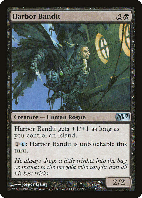 Harbor Bandit\nMagic 2013 Core Set\nSingle\nMagic The Gathering
