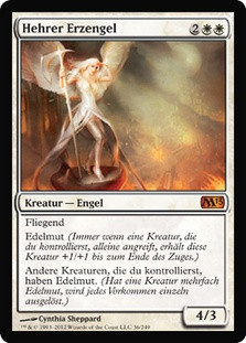 Sublime Archangel
Magic 2013 Core Set - German
Single
Magic The Gathering