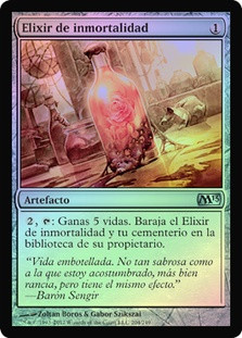 Elixir of Immortality
Magic 2013 Core Set (Foil) - Spanish
Single
Magic The Gathering