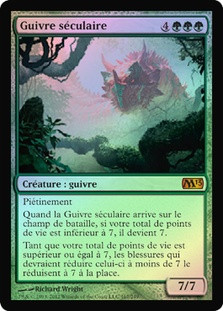 Elderscale Wurm
Magic 2013 Core Set (Foil) - French
Single
Magic The Gathering