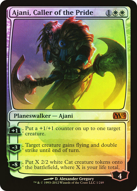Ajani, Caller of the Pride\nMagic 2013 Core Set\nSingle\nMagic The Gathering