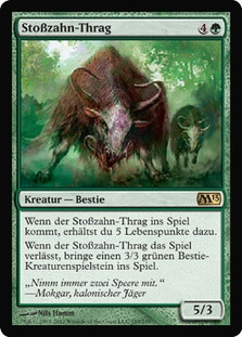 Thragtusk
Magic 2013 Core Set - German
Single
Magic The Gathering