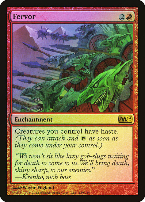 MTG 【Foil】熱情/Fervor [7ED]他言語 MTG 【Foil】熱情/Fervor [7ED]他言語 熱情璧合(Bond of Passion